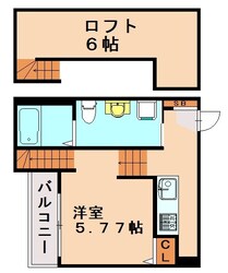 井尻駅 徒歩6分 2階の物件間取画像